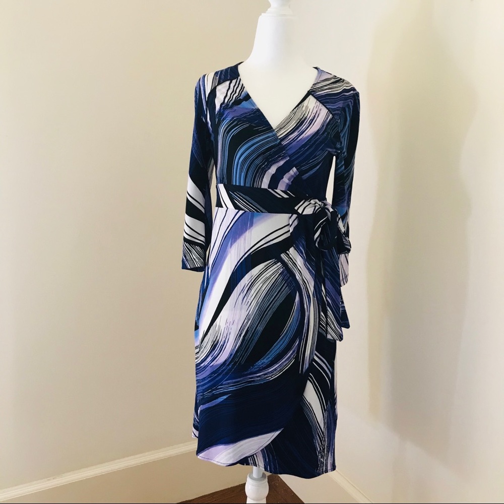 $25 for 3_Express Wrap Dress with belt-XS